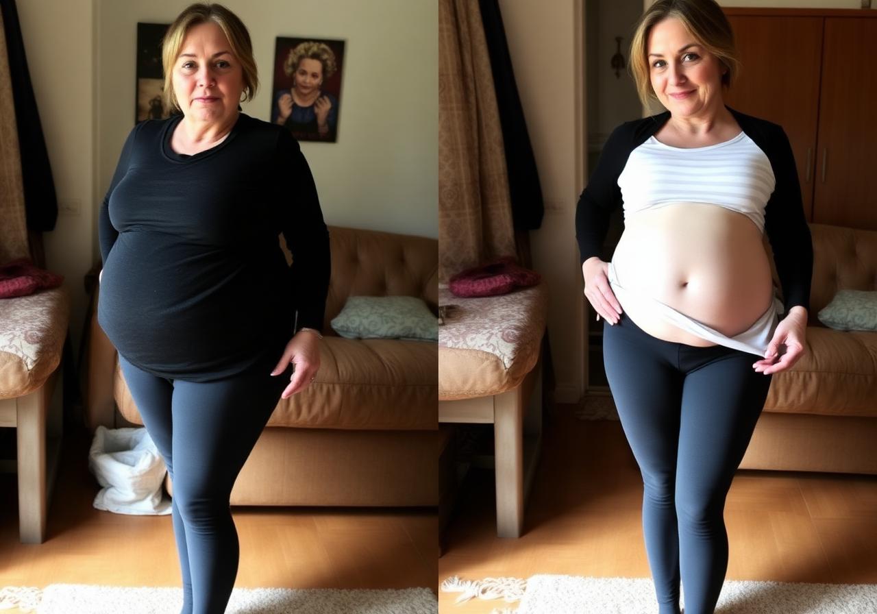 Antes e depois — Paula, 47